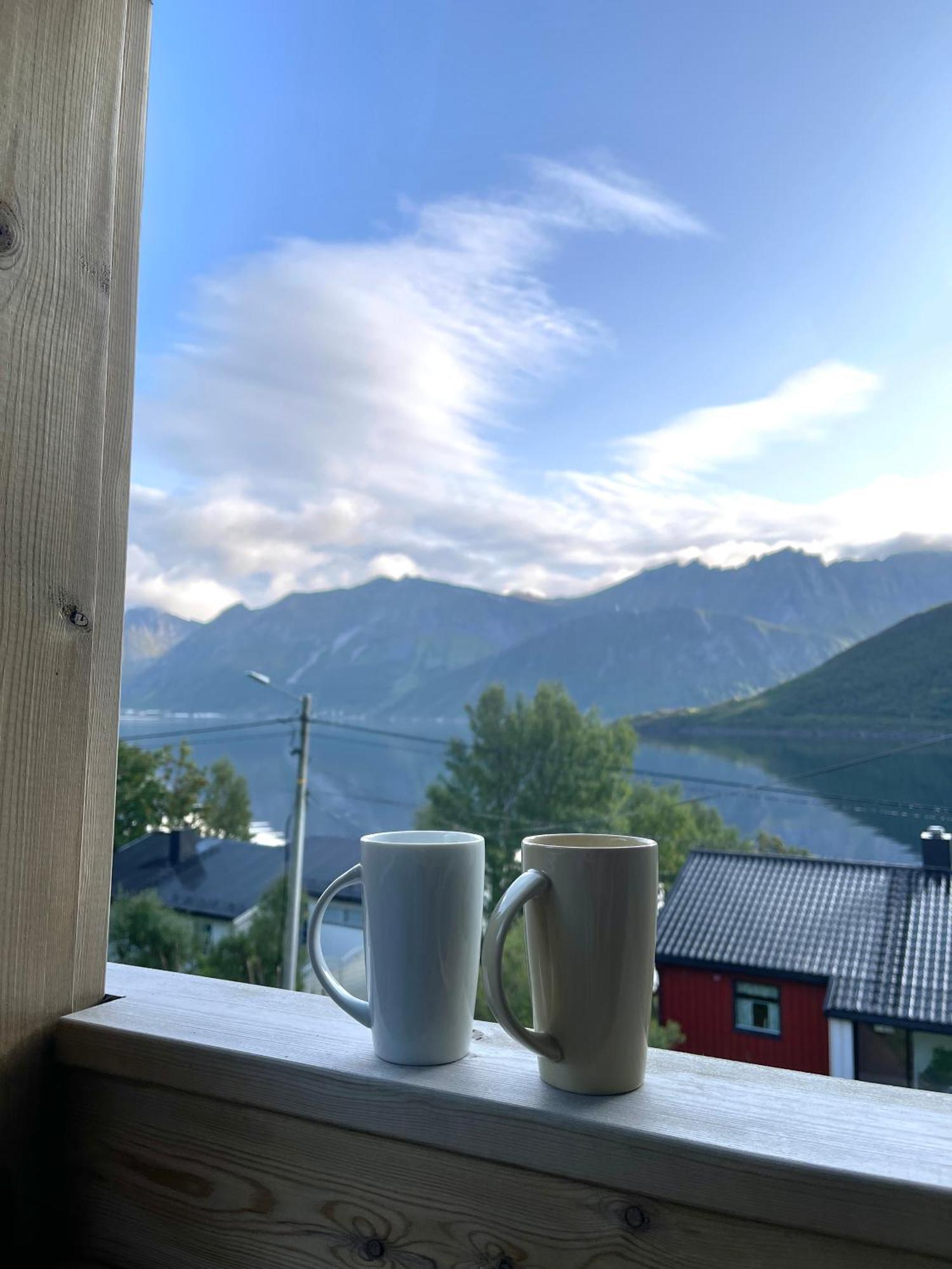 Vacation Home In Fjordgard With Views Of Segla And The Fjord Buitenkant foto